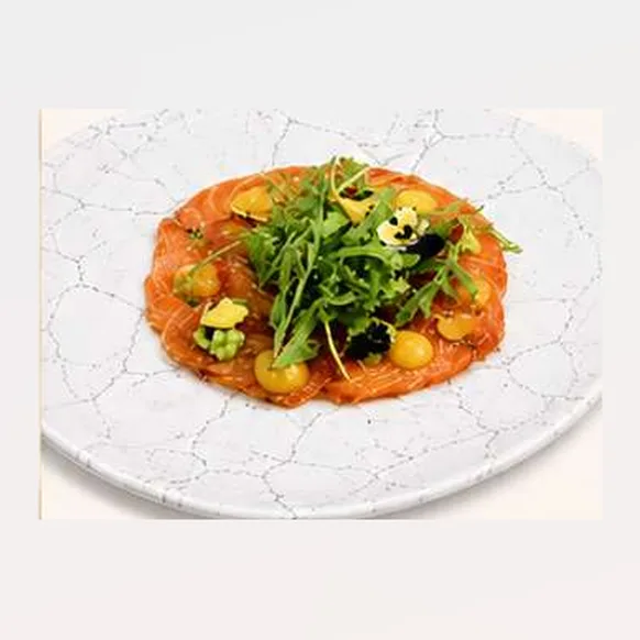 Smoked Salmon with Sauce