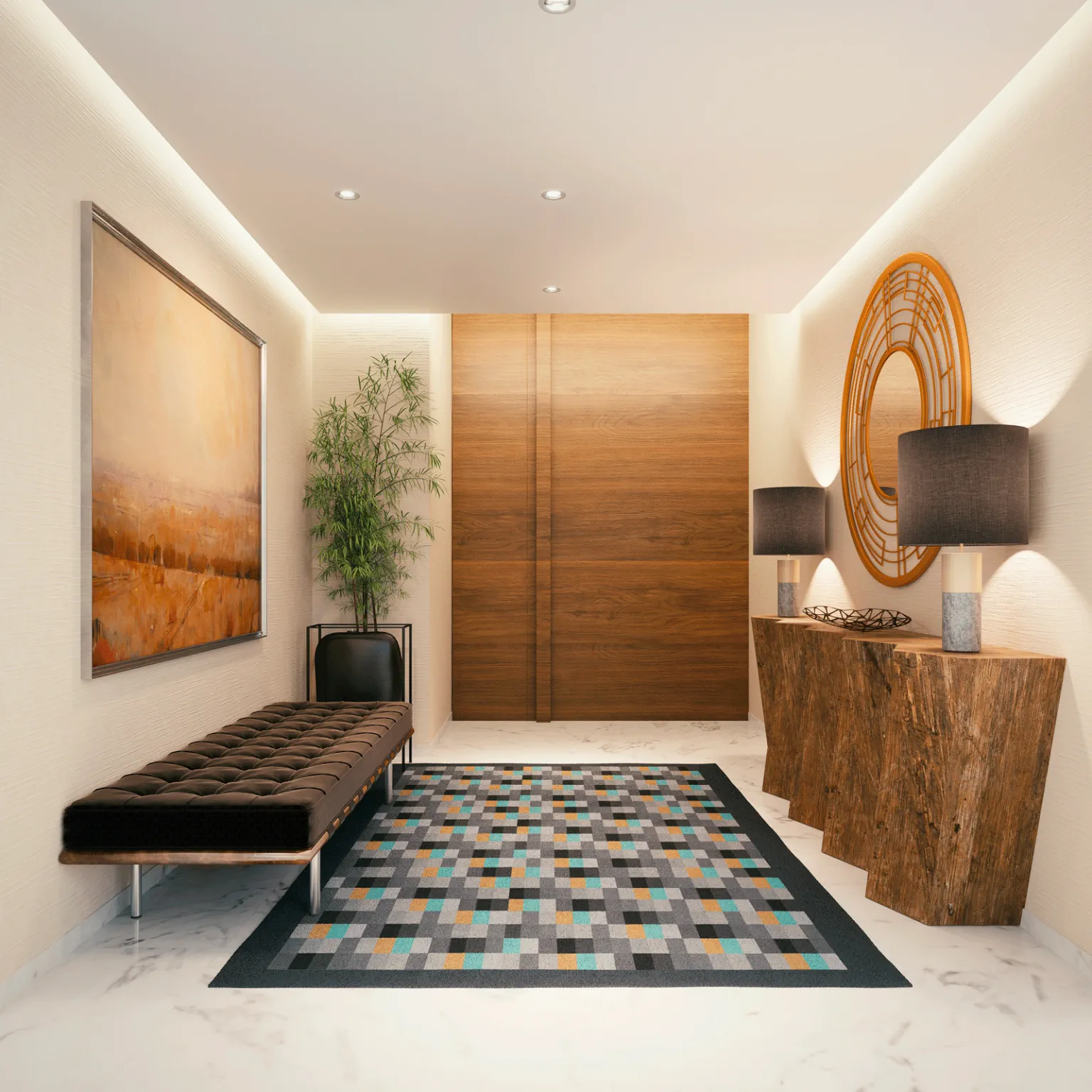 Hall contemporâneo