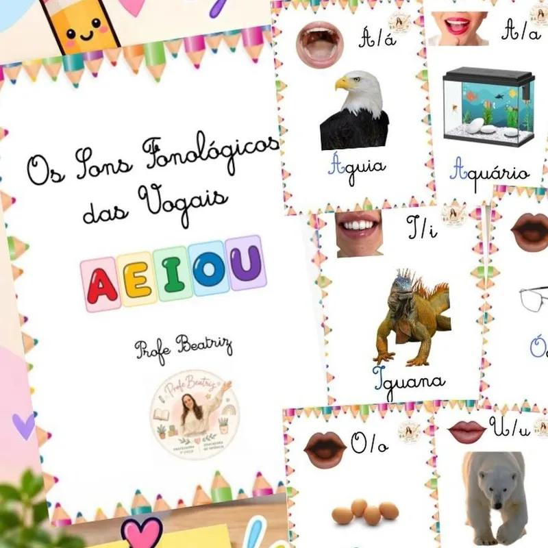 Capa do recurso Os Sons Fonológicos das Vogais